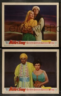 4k194 DESERT SONG 8 LCs '53 great images of sexy Kathryn Grayson, Raymond Massey!