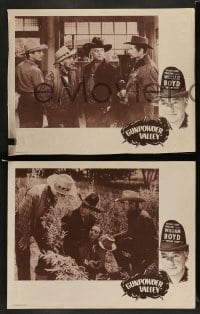 4k880 DEVIL'S PLAYGROUND 3 LCs R55 William Boyd as western cowboy Hopalong Cassidy, poker!