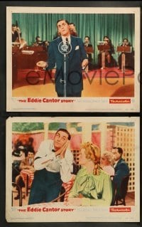 4k218 EDDIE CANTOR STORY 8 LCs '53 Keefe Brasselle in the title role, biographical musical!