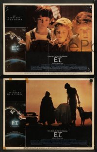 4k821 E.T. THE EXTRA TERRESTRIAL 6 int'l Spanish language LCs '82 Spielberg, Drew Barrymore, Thomas!