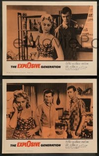 4k228 EXPLOSIVE GENERATION 8 LCs '61 Patricia McCormack, 1 w/young William Shatner in sports car!