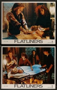 4k260 FLATLINERS 8 LCs '90 Kiefer Sutherland, Julia Roberts, Kevin Bacon, Baldwin, Oliver Platt