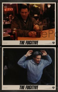 4k281 FUGITIVE 8 LCs '93 escaped convict Harrison Ford is on the run from Tommy Lee Jones!