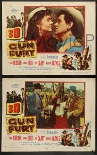 4k316 GUN FURY 8 3D LCs '53 Phil Carey steals Donna Reed & leaves Rock Hudson to die!