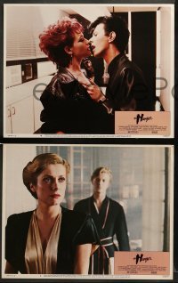 4k358 HUNGER 8 LCs '83 vampire Catherine Deneuve, rocker David Bowie & Susan Sarandon!