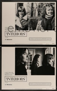 4k380 INTERIORS 8 LCs '78 Diane Keaton, Mary Beth Hurt, E.G. Marshall, directed by Woody Allen!
