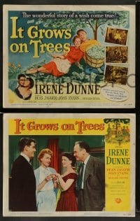 4k389 IT GROWS ON TREES 8 LCs '52 Irene Dunne & Dean Jagger, Joan Evans, Richard Crenna!