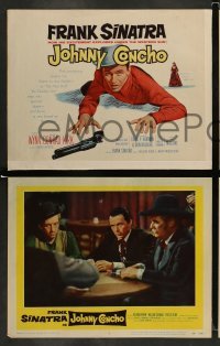 4k402 JOHNNY CONCHO 8 LCs '56 cowboy Frank Sinatra, Keenan Wynn, William Conrad!