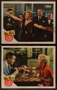 4k889 LIFE OF HER OWN 3 LCs '50 sexy Lana Turner as Lily James who really lived, Ray Milland!
