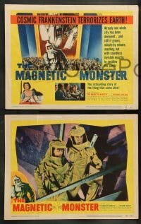 4k460 MAGNETIC MONSTER 8 LCs '53 cosmic Frankenstein came alive & will swallow the Earth!