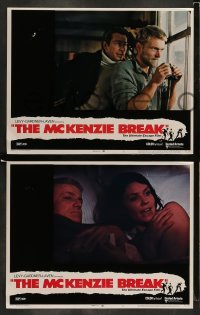 4k486 McKENZIE BREAK 8 LCs '71 Brian Keith in the ultimate World War II escape film!