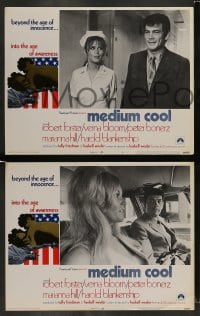 4k489 MEDIUM COOL 8 LCs '69 Haskell Wexler's X-rated 1960s counter-culture classic!