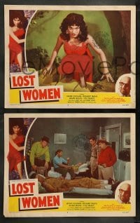 4k806 MESA OF LOST WOMEN 7 LCs '52 grown up Jackie Coogan, Lost Women, 8 ft. spider, unbelievable!