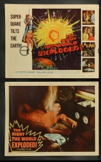 4k543 NIGHT THE WORLD EXPLODED 8 LCs '57 a super-quake tilts the Earth & nature goes mad!