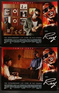 4k815 RAY 7 LCs '04 images of Jamie Foxx as musician Ray Charles, sexiest Kerry Washington!