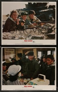 4k619 RED DAWN 8 LCs '84 Swayze, Howell, Sheen, Grey, with cool deleted McDonald's scenes!