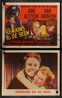 4k620 REMAINS TO BE SEEN 8 LCs '53 Van Johnson, June Allyson, young Angela Lansbury!