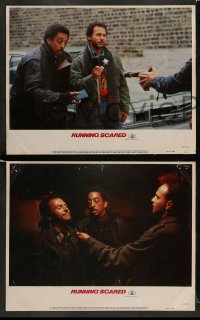 4k631 RUNNING SCARED 8 LCs '86 Gregory Hines & Billy Crystal are Chicago's finest!