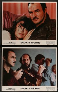 4k645 SHARKY'S MACHINE 8 LCs '81 Burt Reynolds, Vittorio Gassman, Rachel Ward, Charles Durning