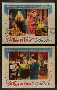 4k658 SO THIS IS LOVE 8 LCs '53 sexy Kathryn Grayson in the story of Grace Moore!