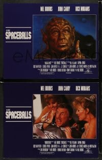 4k663 SPACEBALLS 8 LCs '87 Mel Brooks sci-fi Star Wars spoof, John Candy, Pullman, Moranis