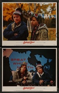 4k676 STRANGE BREW 8 LCs '83 hosers Rick Moranis & Dave Thomas with lots of beer!