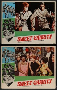 4k684 SWEET CHARITY 8 LCs '69 Bob Fosse musical starring Shirley MacLaine!