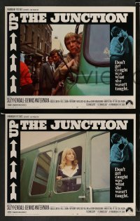 4k733 UP THE JUNCTION 8 LCs '68 Dennis Waterman, Adrienne Posta, Suzy Kendall is pregnant!