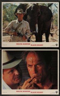 4k760 WHITE HUNTER, BLACK HEART 8 LCs '90 Clint Eastwood as director John Huston in Africa!