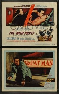 4k764 WILD PARTY 8 LCs '56 Anthony Quinn, it's the new sin that is sweeping America!