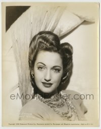 4m274 DOROTHY LAMOUR 8x10.25 still '44 head & shoulders c/u of the pretty star with great hair!