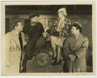 4m441 HEARTS IN BONDAGE 8x10.25 still '36 Mae Clarke, she signed the back, James Dunn, Lew Ayres
