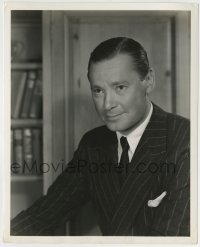 4m447 HERBERT MARSHALL deluxe 8x10 still '41 great portrait for Kathleen by Clarence Sinclair Bull!
