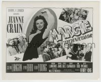 4m654 MARGIE 8.25x10 still '46 great image of pretty Jeanne Crain used on the title card!