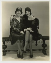4m676 MERNA KENNEDY deluxe 7.75x9.5 still '29 portrait with her mother by Freulich, Broadway!