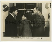 4m696 MURDER OVER NEW YORK 8.25x10.25 still '40 Toler as Charlie Chan w/ Sen Yung by bullet holes!