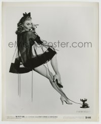 4m753 PETTY GIRL 8.25x10 still '50 classic cheescake pin-up portrait of sexy Joan Caulfield!