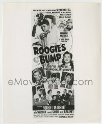 4m810 ROOGIE'S BUMP 8.25x10 still '54 real life Brooklyn Dodgers baseball, image of the insert!