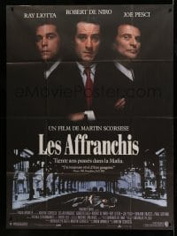 4p703 GOODFELLAS French 1p '90 Robert De Niro, Joe Pesci, Ray Liotta, Martin Scorsese classic!