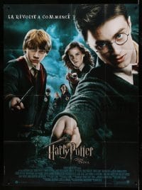 4p719 HARRY POTTER & THE ORDER OF THE PHOENIX French 1p '07 Daniel Radcliffe, Emma Watson, Grint