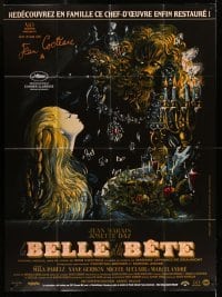 4p757 LA BELLE ET LA BETE French 1p R13 from Jean Cocteau's classic fairy tale, cool Malcles art!
