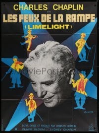 4p786 LIMELIGHT French 1p R70s many artwork images of Charlie Chaplin by Leo Kouper + photo!