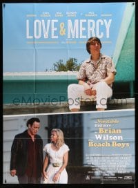 4p795 LOVE & MERCY photo style French 1p '15 Paul Dano as younger John Cusack, Elizabeth Banks!