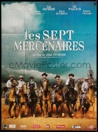 4p805 MAGNIFICENT SEVEN French 1p R00s Yul Brynner, Steve McQueen, John Sturges' 7 Samurai western!