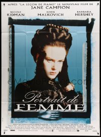 4p861 PORTRAIT OF A LADY French 1p '96 close up of Nicole Kidman, directed by Jane Campion!