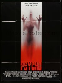4p871 PSYCHO French 1p '99 Hitchcock re-make, cool image of victim behind shower curtain!