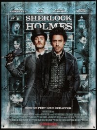 4p911 SHERLOCK HOLMES advance French 1p '09 Guy Ritchie directed, Robert Downey Jr., Jude Law!