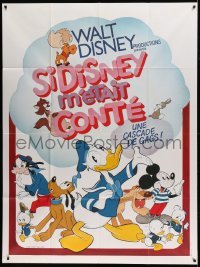 4p913 SI DISNEY M'ETAIT CONTE French 1p '73 Disney classics, Mickey, Donald, Goofy & more!