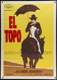 4p150 EL TOPO Italian 1p '74 Alejandro Jodorowsky Mexican bizarre cult classic, different art!