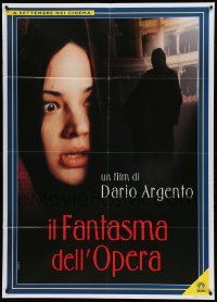 4p203 PHANTOM OF THE OPERA teaser Italian 1p '98 Dario Argento Il Fantasma dell'opera, Asia Argento